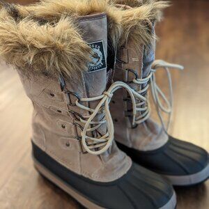 Women's Thermolite Rugged Exposure Snow Boots Waterproof Brown Size 8 NEW